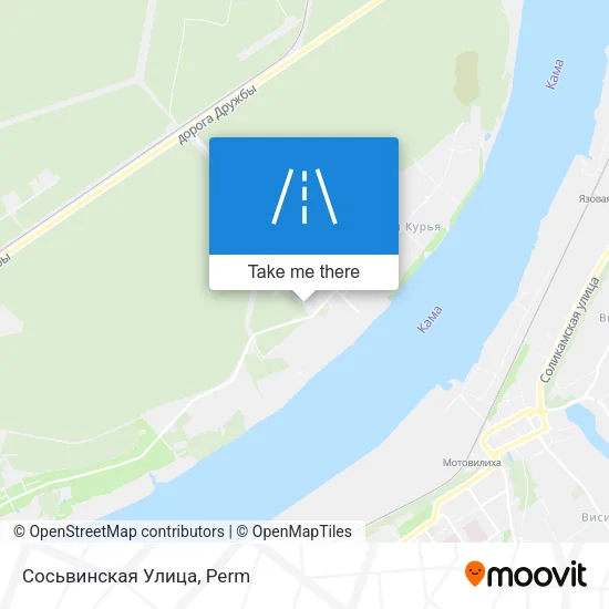 Сосьвинская Улица map