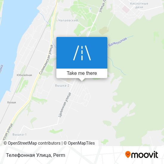 Телефонная Улица map