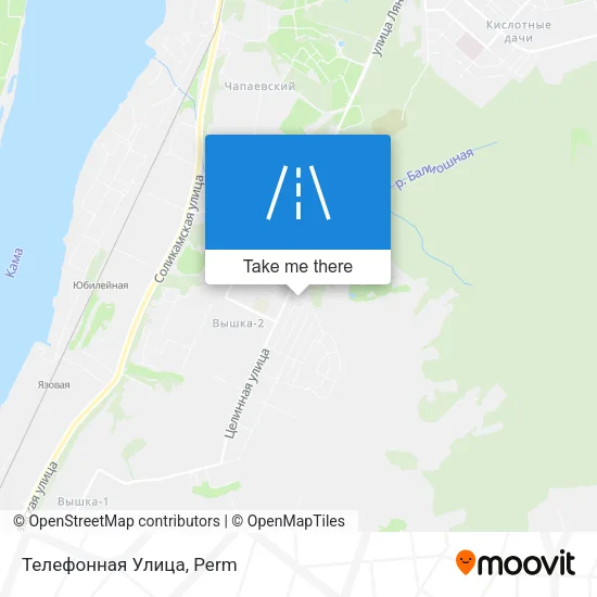 Телефонная Улица map