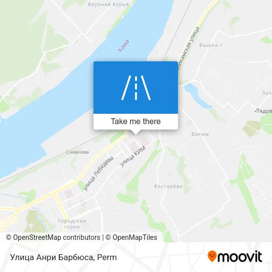 Улица Анри Барбюса map