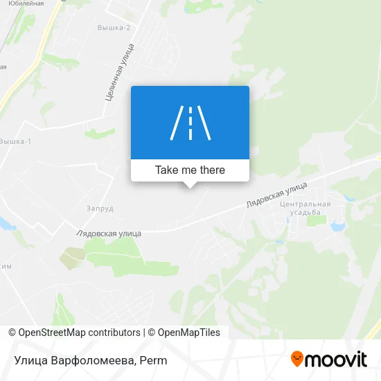 Улица Варфоломеева map