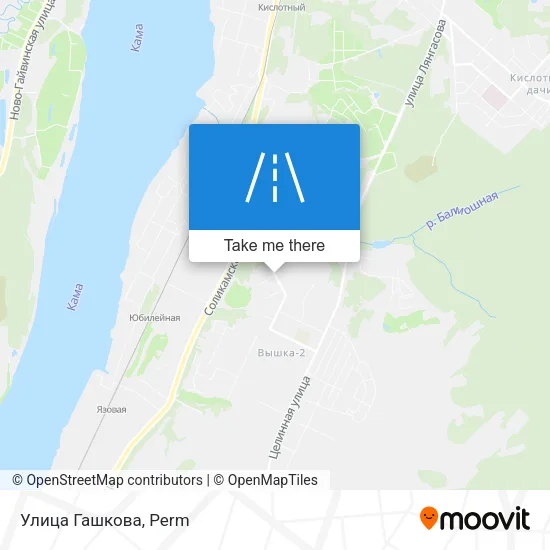 Улица Гашкова map