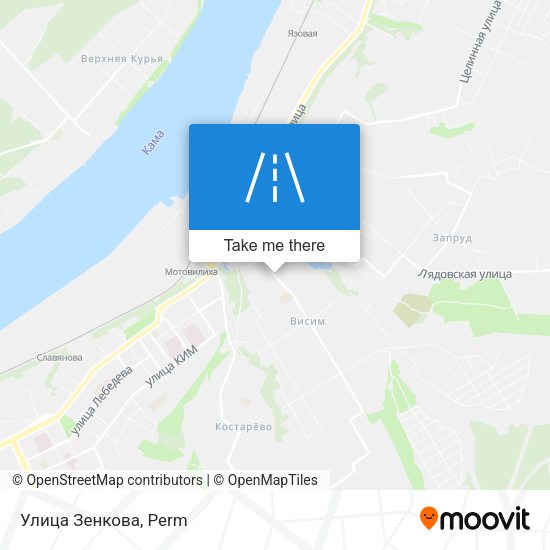 Улица Зенкова map