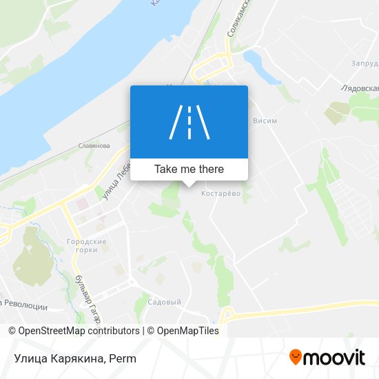 Улица Карякина map