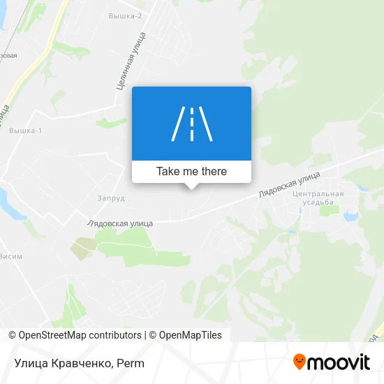 Улица Кравченко map