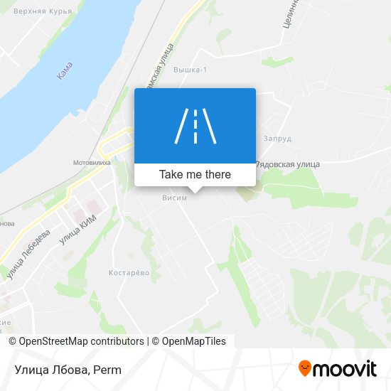 Улица Лбова map