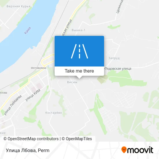 Улица Лбова map