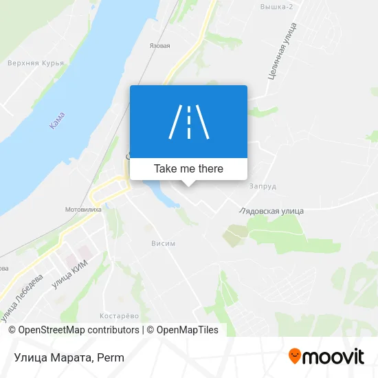 Улица Марата map