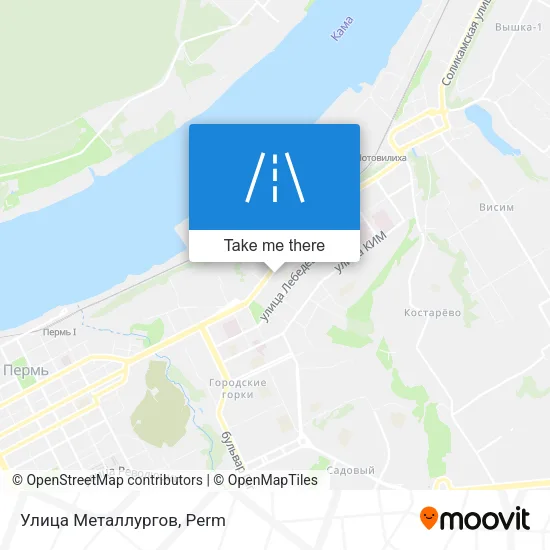 Улица Металлургов map