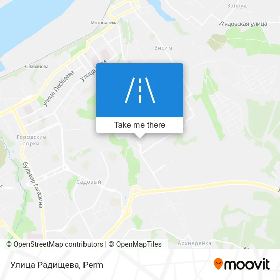Улица Радищева map
