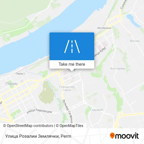 Улица Розалии Землячки map