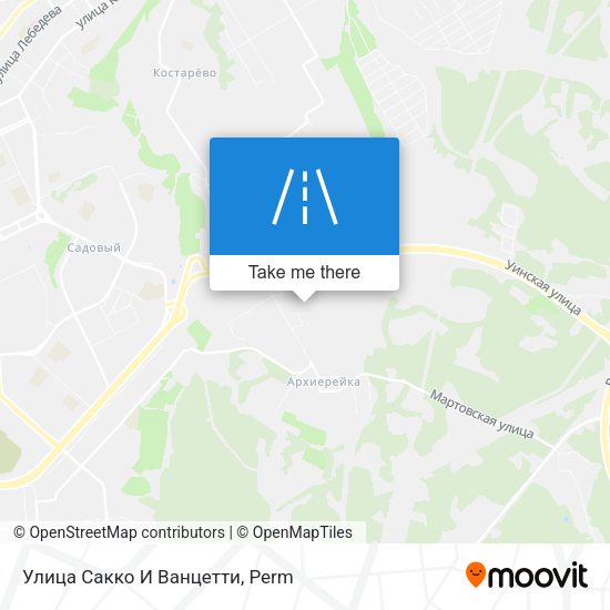 Улица Сакко И Ванцетти map