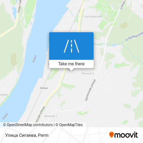 Улица Сигаева map
