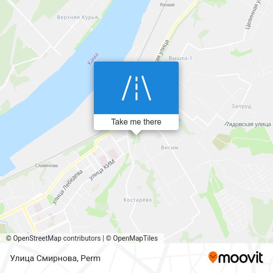 Улица Смирнова map