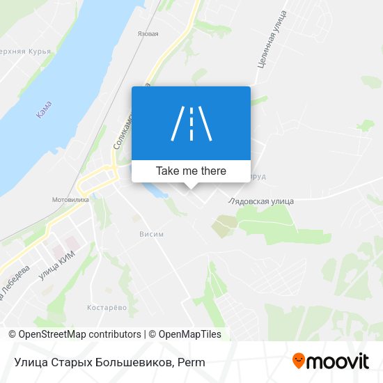 Улица Старых Большевиков map