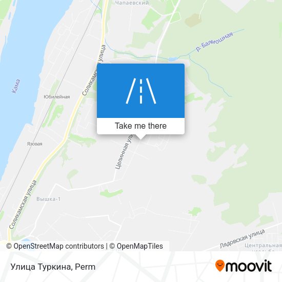 Улица Туркина map