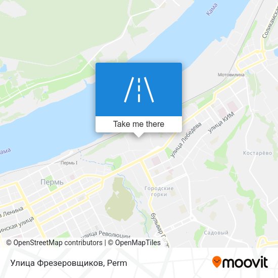 Улица Фрезеровщиков map