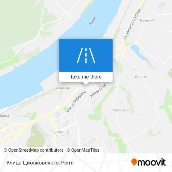 Улица Циолковского map