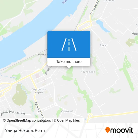Улица Чехова map