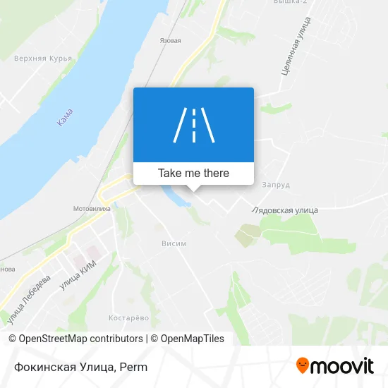 Фокинская Улица map