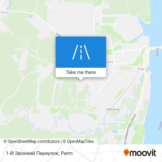 1-Й Звонкий Переулок map