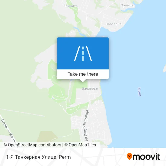 1-Я Танкерная Улица map