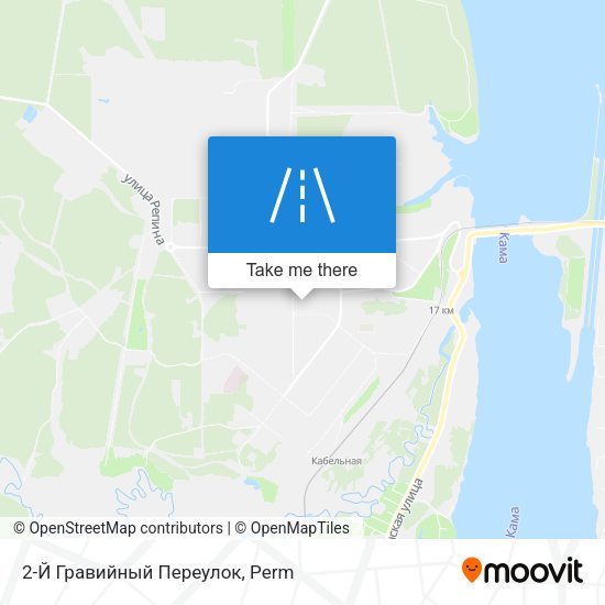 2-Й Гравийный Переулок map