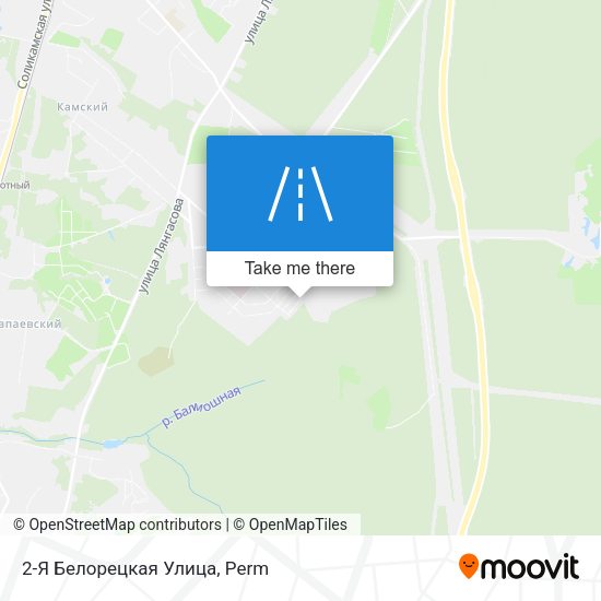 2-Я Белорецкая Улица map