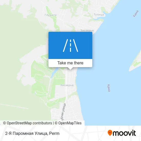 2-Я Паромная Улица map