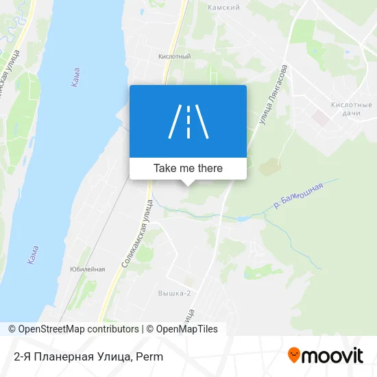 2-Я Планерная Улица map