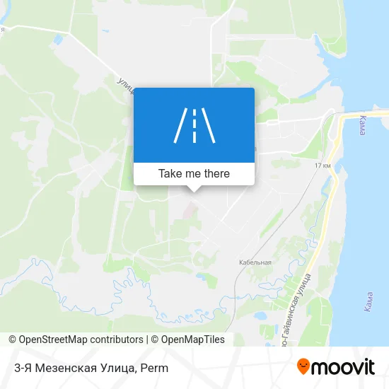 3-Я Мезенская Улица map
