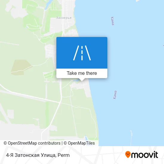 4-Я Затонская Улица map