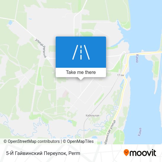 5-Й Гайвинский Переулок map