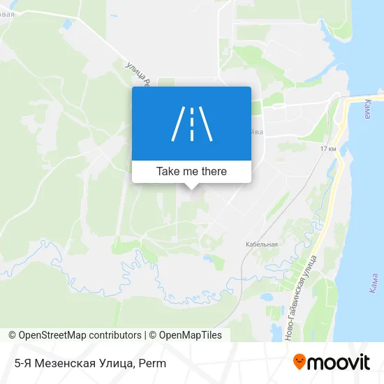 5-Я Мезенская Улица map