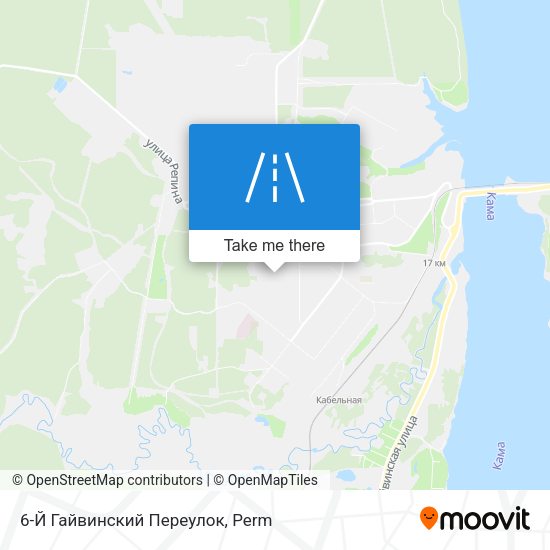 6-Й Гайвинский Переулок map