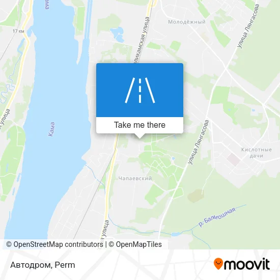 Автодром map