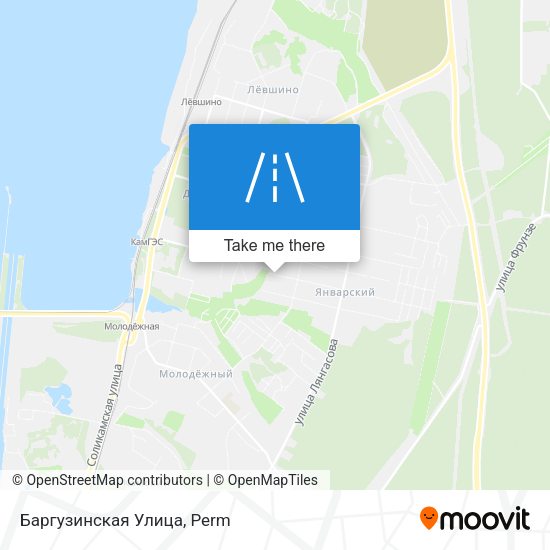Баргузинская Улица map