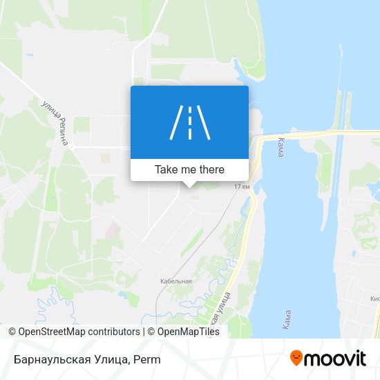 Барнаульская Улица map