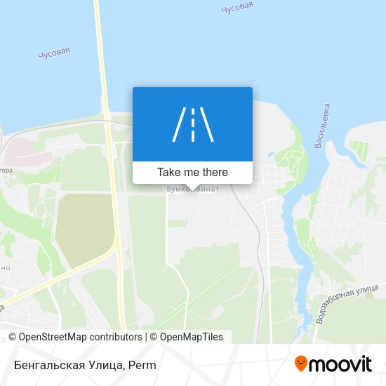 Бенгальская Улица map