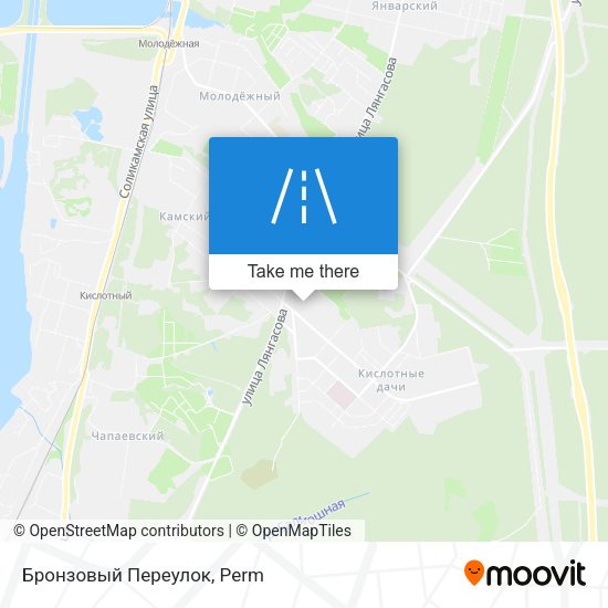 Бронзовый Переулок map