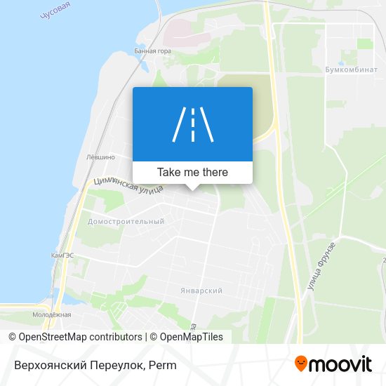 Верхоянский Переулок map