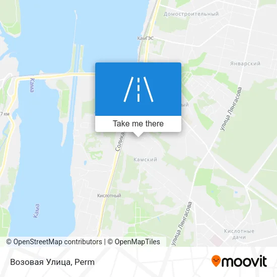 Возовая Улица map