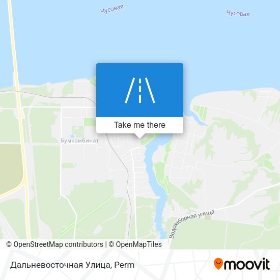 Дальневосточная Улица map