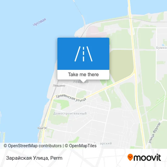 Зарайская Улица map