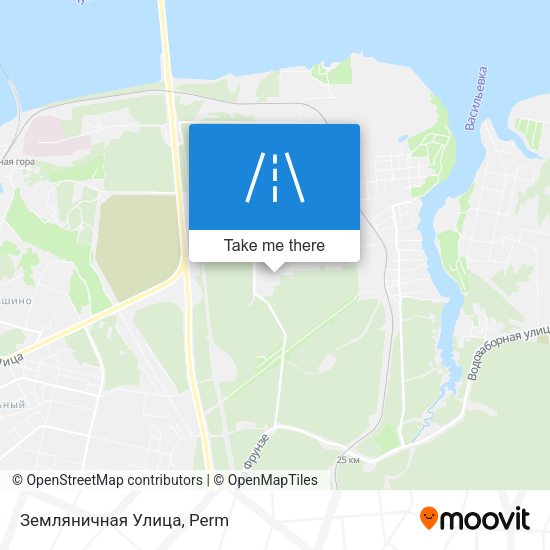 Земляничная Улица map