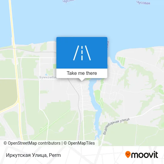 Иркутская Улица map