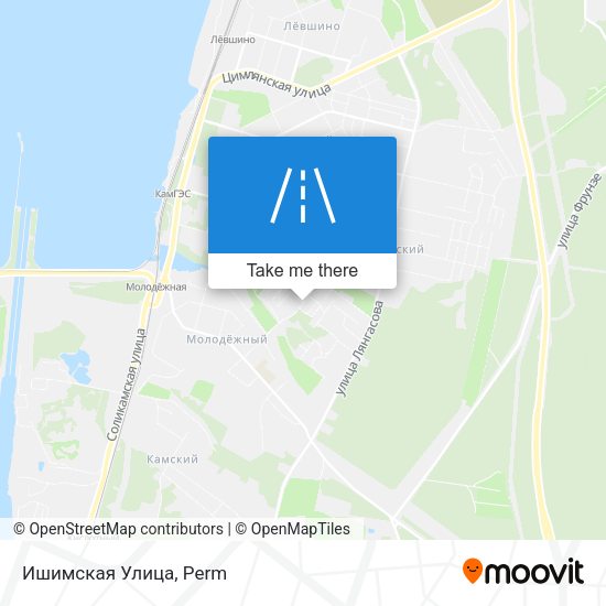 Ишимская Улица map