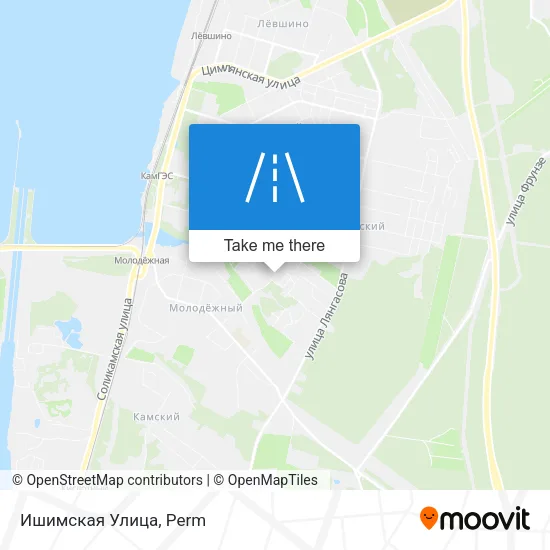 Ишимская Улица map
