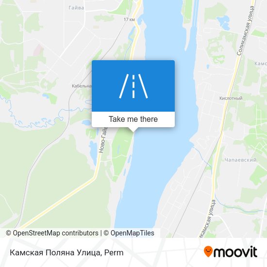 Камская Поляна Улица map