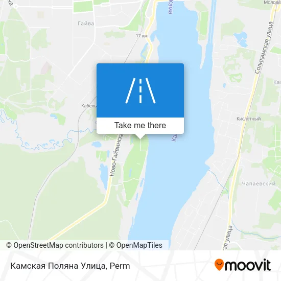 Камская Поляна Улица map